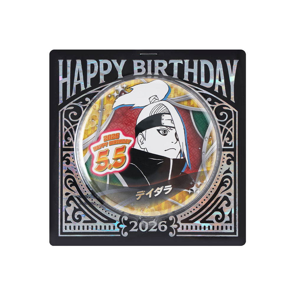『NARUTO-ナルト-』バースデイ缶バッジ　デイダラ