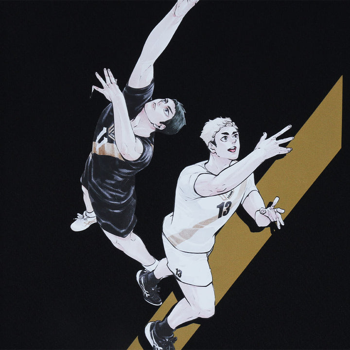 『ハイキュー!!』Tシャツ　宮侑＆牛島若利　120サイズ　＜SVリーグ＞