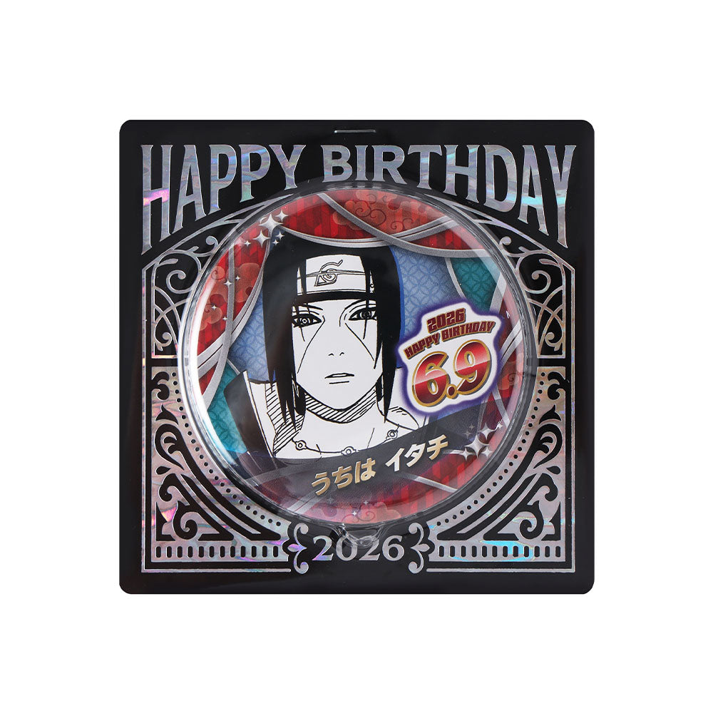 『NARUTO-ナルト-』バースデイ缶バッジ　うちはイタチ