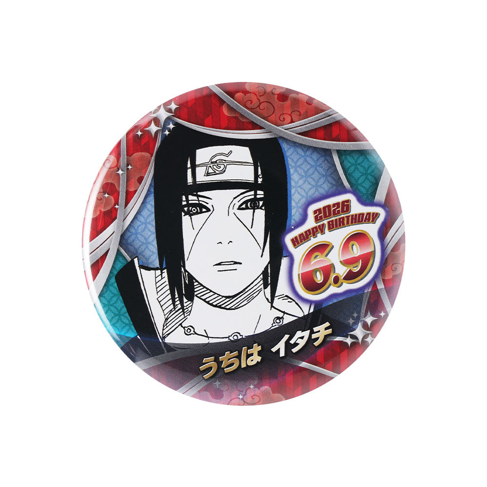 NARUTO-ナルト-』バースデイ缶バッジ うちはイタチ – JUMP SHOP