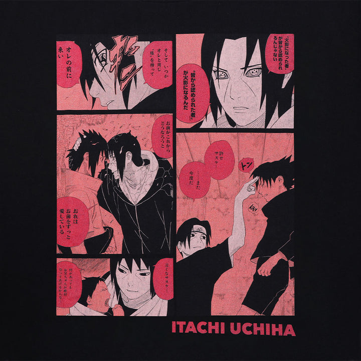 『NARUTO-ナルト-』ビッグシルエットTシャツ　“HEROES”　うちはイタチ