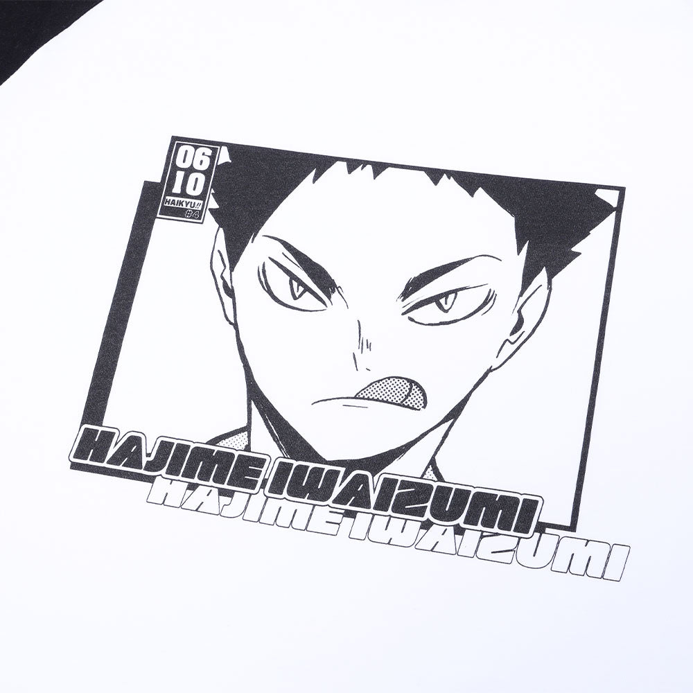 『ハイキュー!!』ラグランTシャツ　“HEROES”　岩泉一