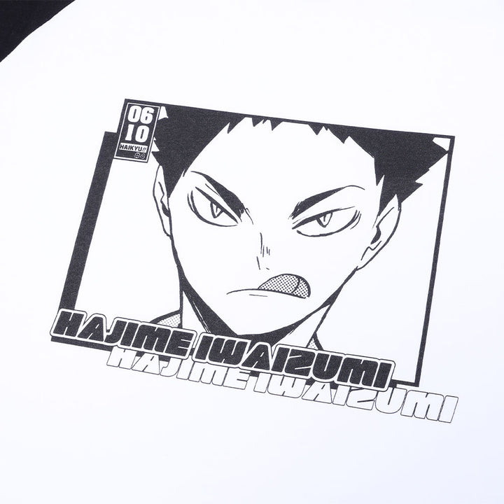 『ハイキュー!!』ラグランTシャツ　“HEROES”　岩泉一
