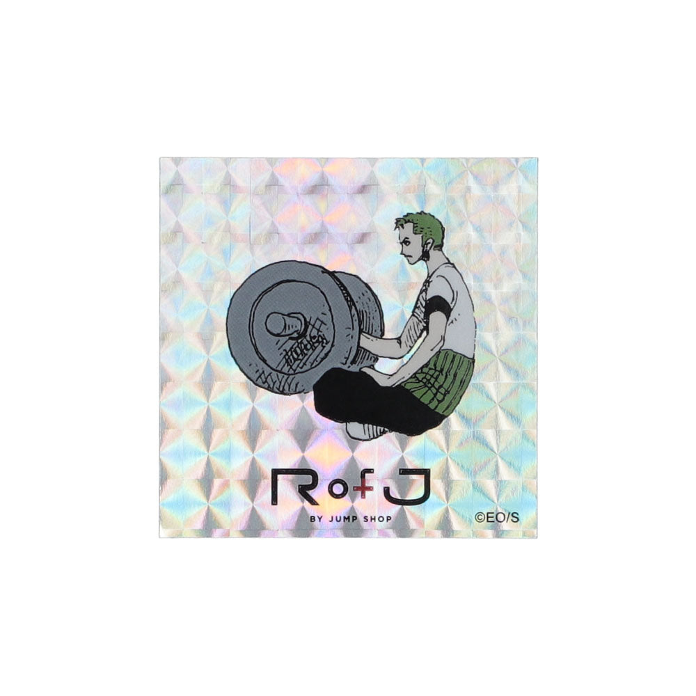 【RofJ】『ONE PIECE』HOLOGRAM SQUARE STICKER #1ゾロ
