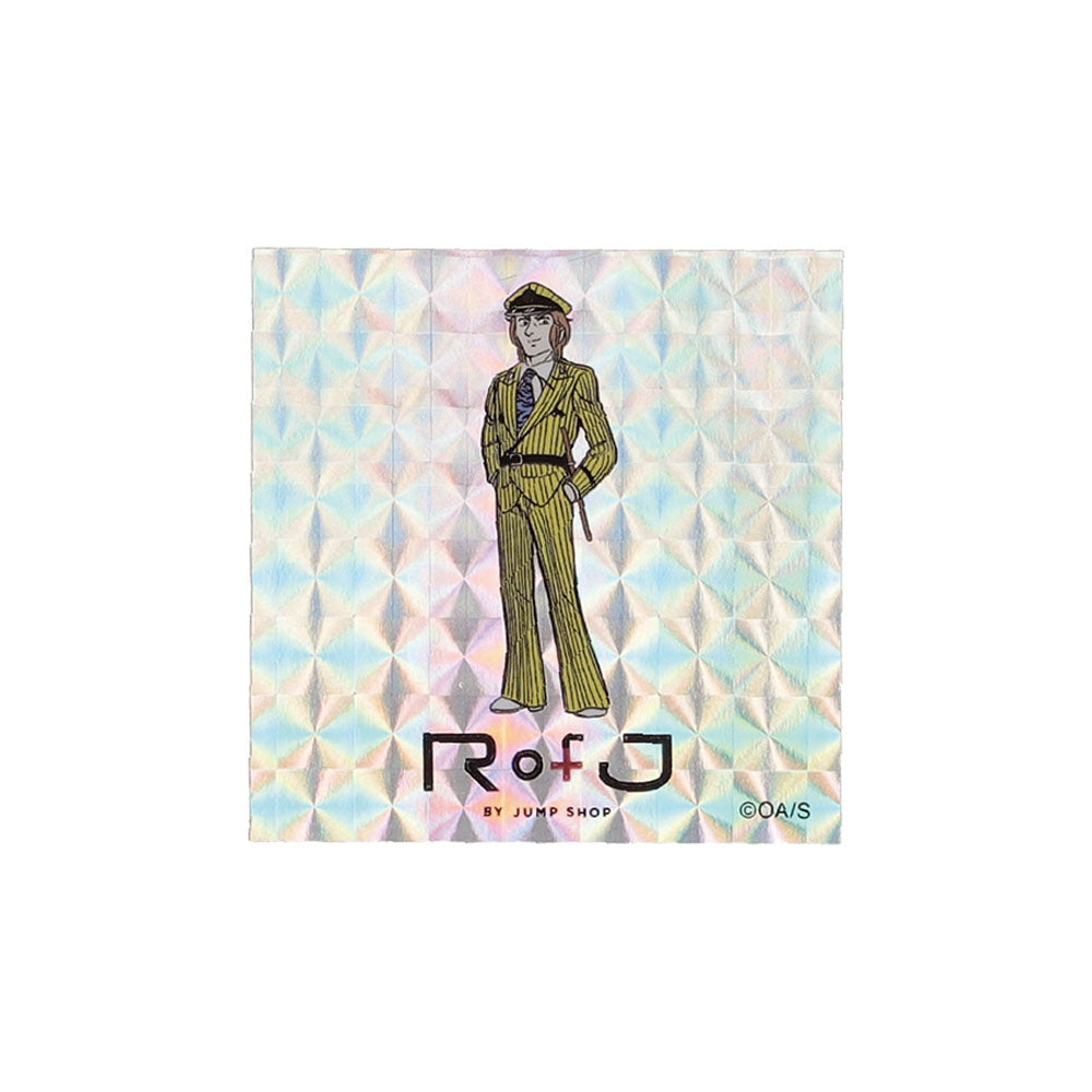【RofJ】『こちら葛飾区亀有公園前派出所』HOLOGRAM SQUARE STICKER #1中川圭一