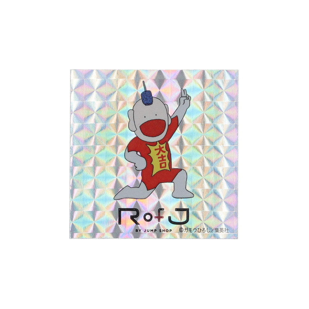 【RofJ】『とっても！ラッキーマン』HOLOGRAM SQUARE STICKER #1ラッキーマン