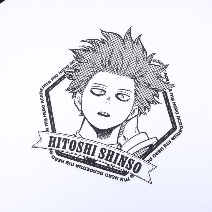 『僕のヒーローアカデミア』ラグランTシャツ　“HEROES”　心操人使