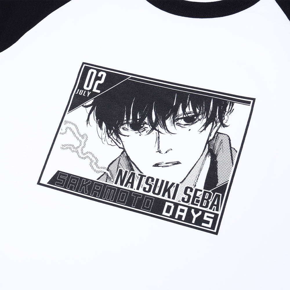 『SAKAMOTO DAYS』ラグランTシャツ　“HEROES”　勢羽夏生