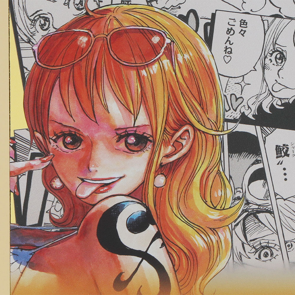 『ONE PIECE』箔onアクリルブロック　“HEROES”　ナミ