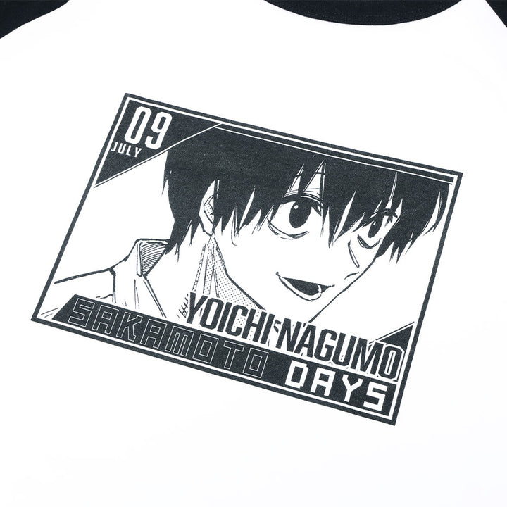 『SAKAMOTO DAYS』ラグランTシャツ　“HEROES”　南雲与市