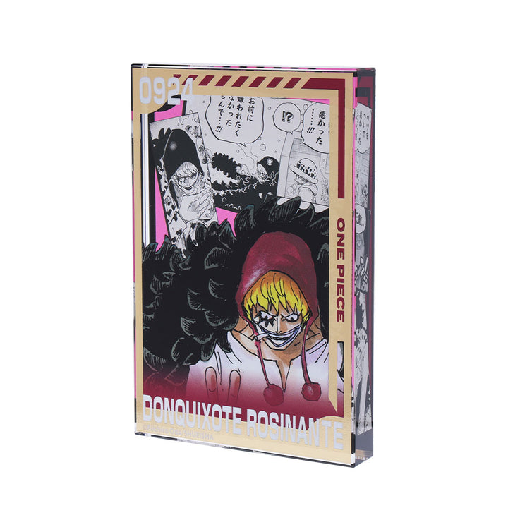 『ONE PIECE』箔onアクリルブロック　“HEROES”　ドンキホーテ・ロシナンテ（コラソン）