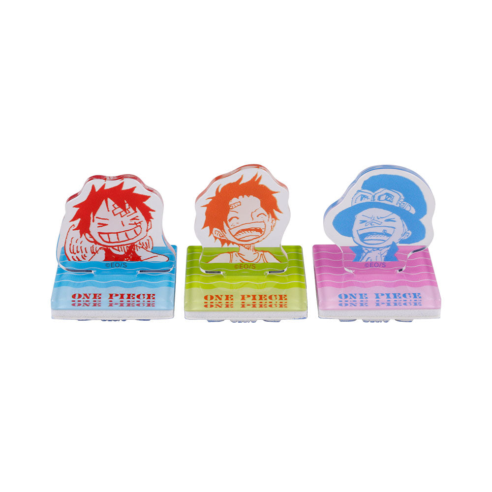 『ONE PIECE』アクリルスタンドスタンプセット　三兄弟