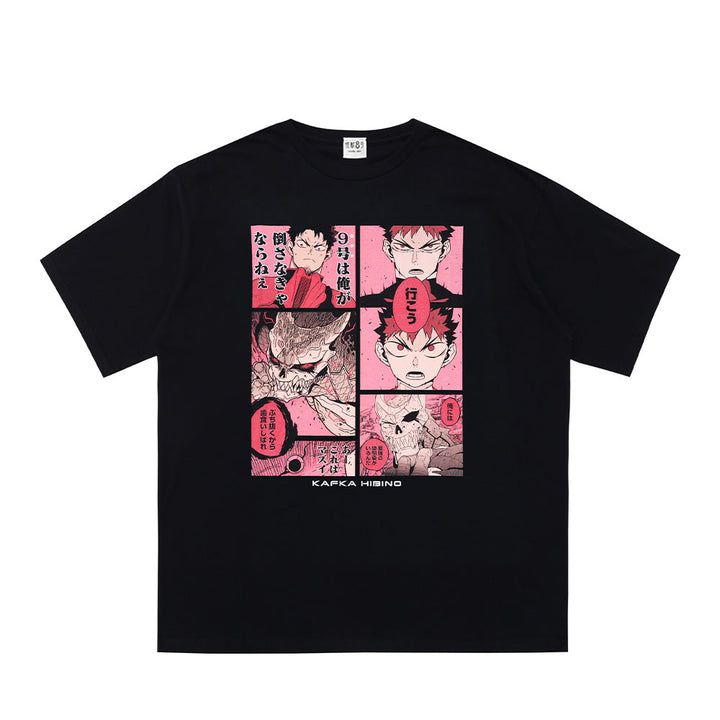 『怪獣８号』ビッグシルエットTシャツ　“HEROES”　日比野カフカ