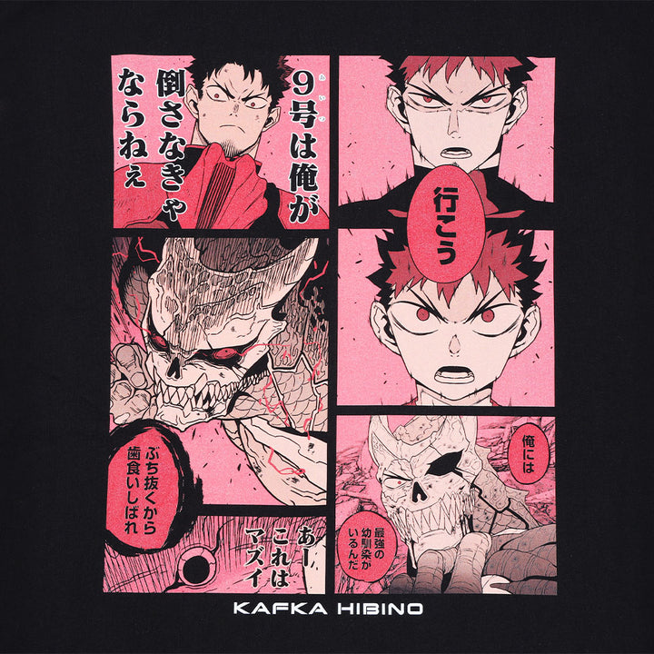 『怪獣８号』ビッグシルエットTシャツ　“HEROES”　日比野カフカ