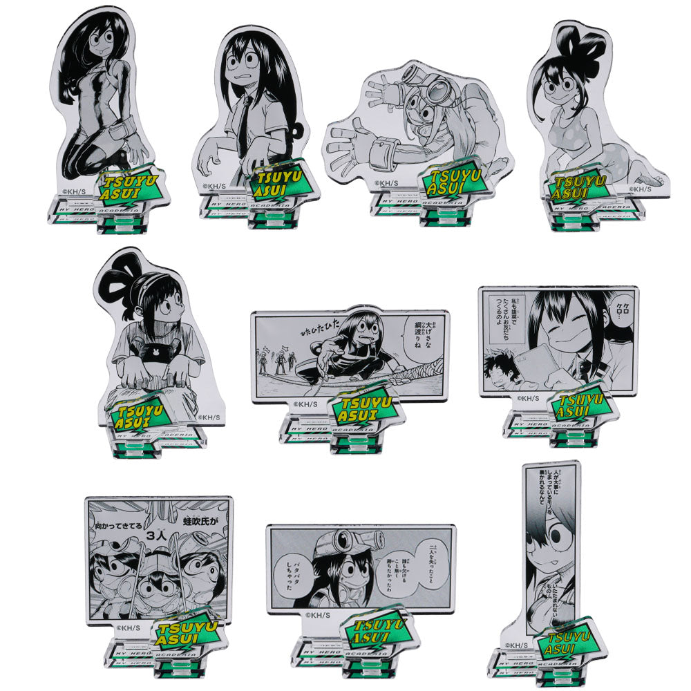 『僕のヒーローアカデミア』アクリルフィギュアコレクション“HEROES”　蛙吹梅雨　（全10種／ランダム1種入り）