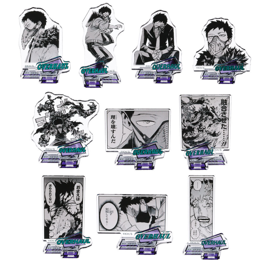 『僕のヒーローアカデミア』アクリルフィギュアコレクション“VILLAINS”　オーバーホール　（全10種／ランダム1種入り）