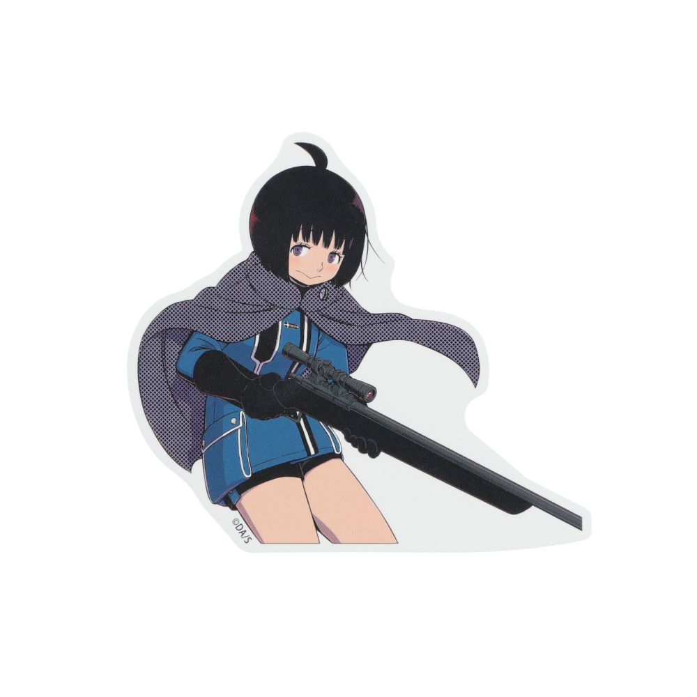 『ワールドトリガー』ダイカットステッカー　雨取千佳
