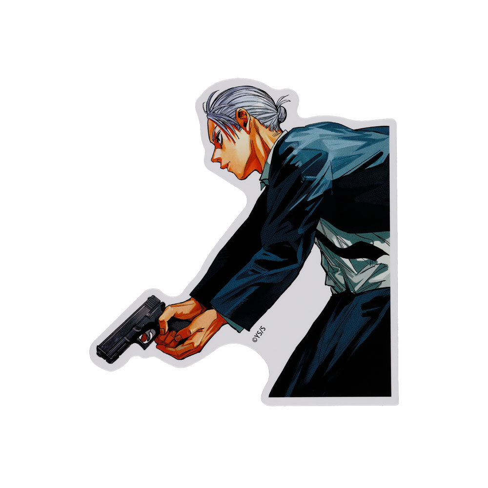 『SAKAMOTO DAYS』ダイカットステッカー　坂本太郎　（2025年WJ25号）