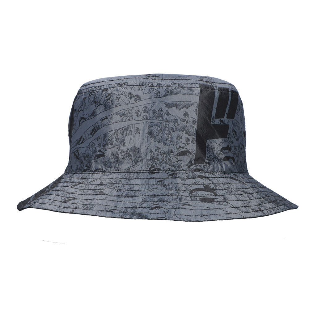 【RofJ】『NARUTO-ナルト-』REVERSIBLE BUCKET HAT （BK）