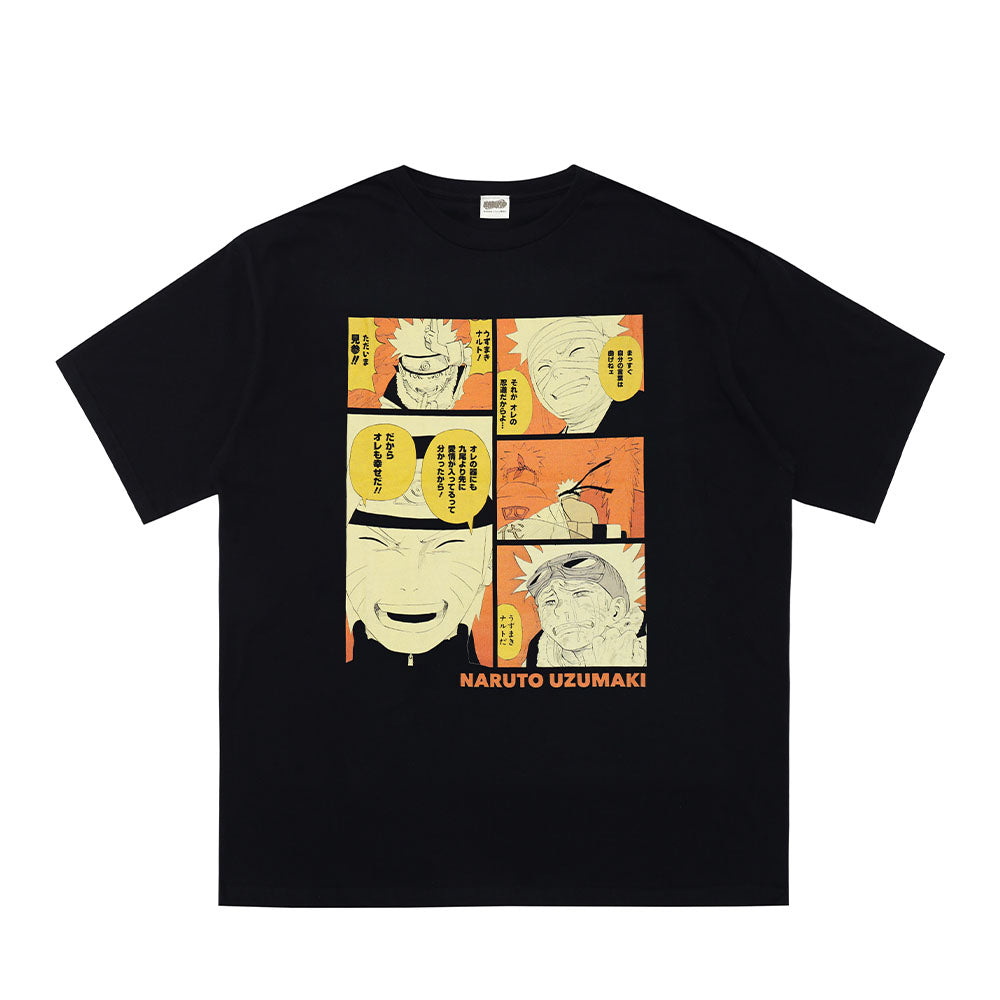 『NARUTO-ナルト-』ビッグシルエットTシャツ　“HEROES”　うずまきナルト