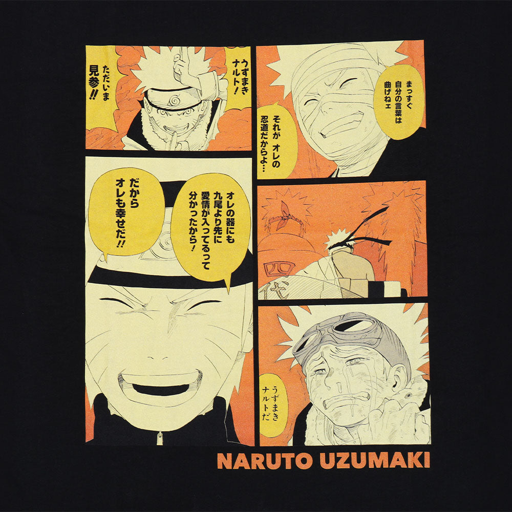 『NARUTO-ナルト-』ビッグシルエットTシャツ　“HEROES”　うずまきナルト