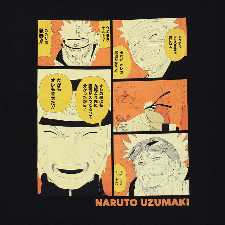 『NARUTO-ナルト-』ビッグシルエットTシャツ　“HEROES”　うずまきナルト