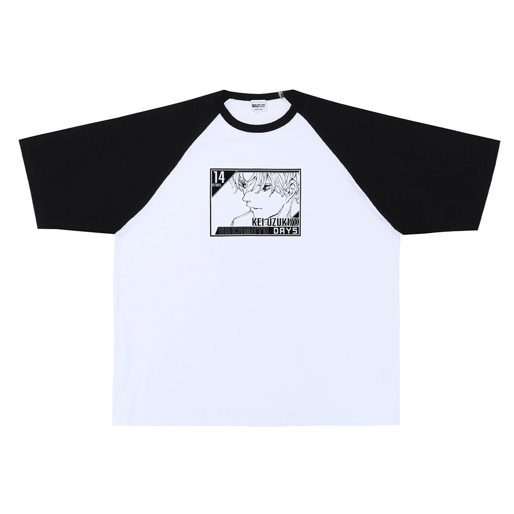『SAKAMOTO DAYS』ラグランTシャツ　“VILLAINS”　有月憬（×）