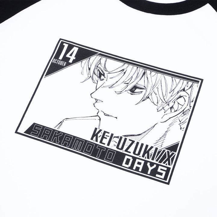 『SAKAMOTO DAYS』ラグランTシャツ　“VILLAINS”　有月憬（×）