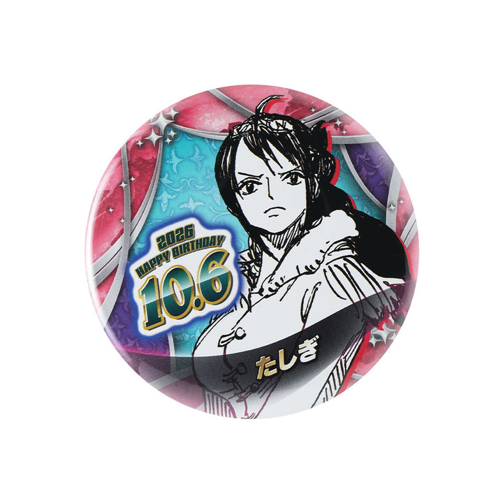 『ONE PIECE』バースデイ缶バッジ　たしぎ