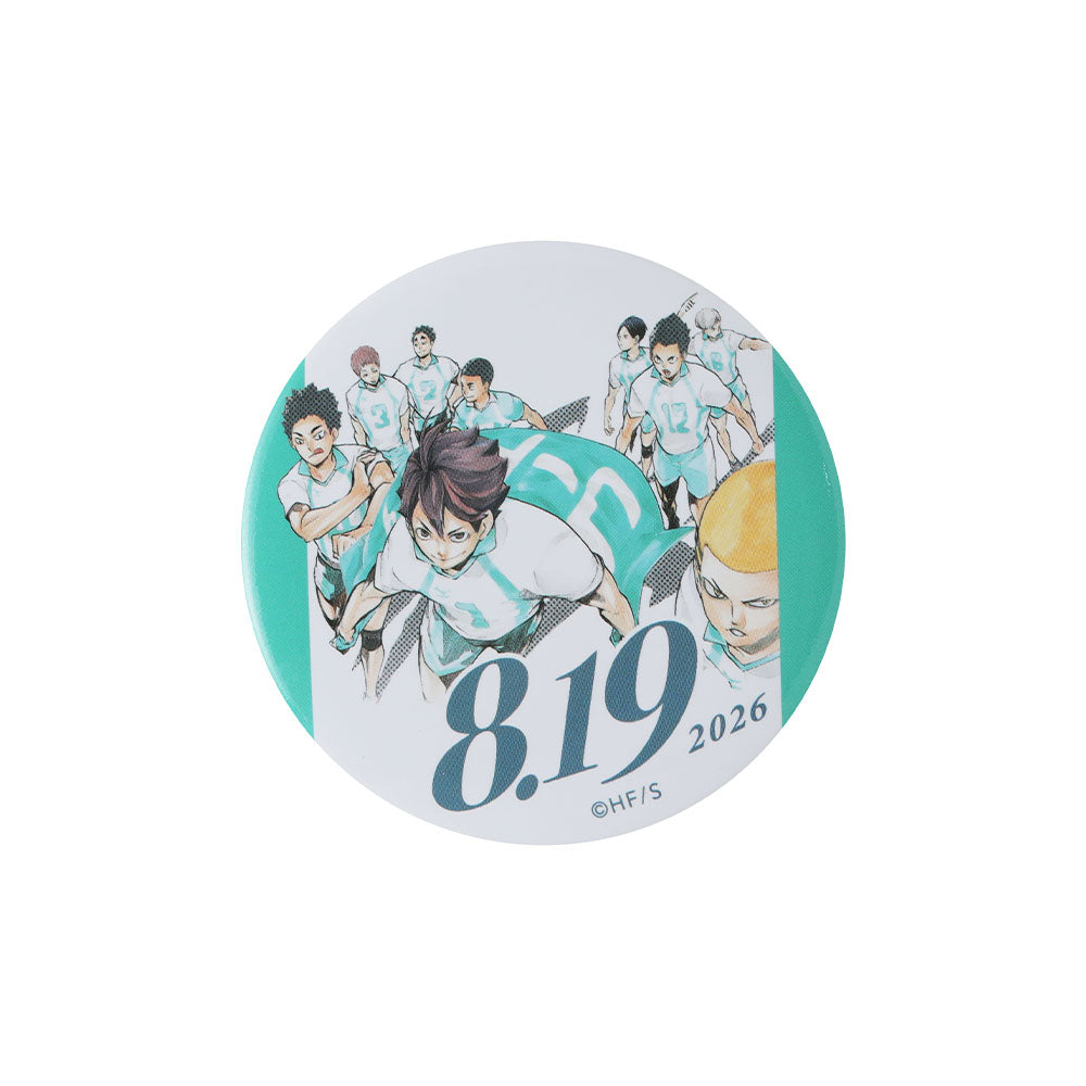 『ハイキュー!!』「8.19」トートバッグ（缶バッジ1個付き）　2026Ver.