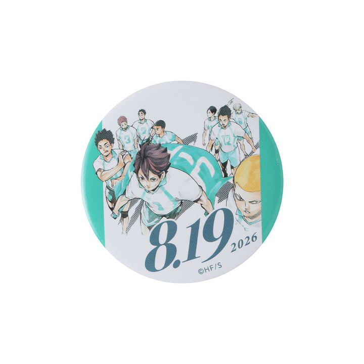 『ハイキュー!!』「8.19」トートバッグ（缶バッジ1個付き）　2026Ver.