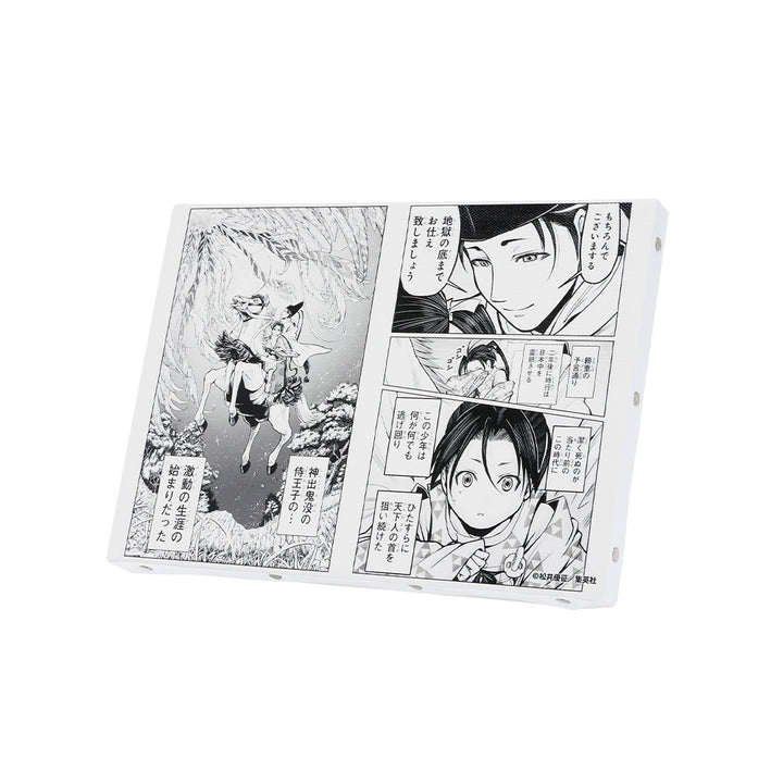 『逃げ上手の若君』名場面アートボード　「地獄の底までお仕え致しましょう」　［JUMP ART BOARD GALLERY］