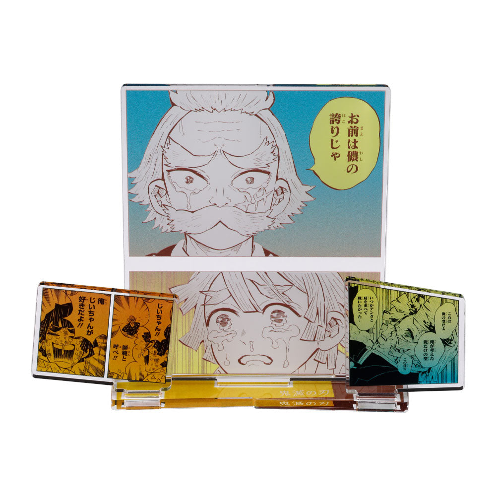 『鬼滅の刃』エモーショナルアクリルジオラマ　善逸＆慈悟郎