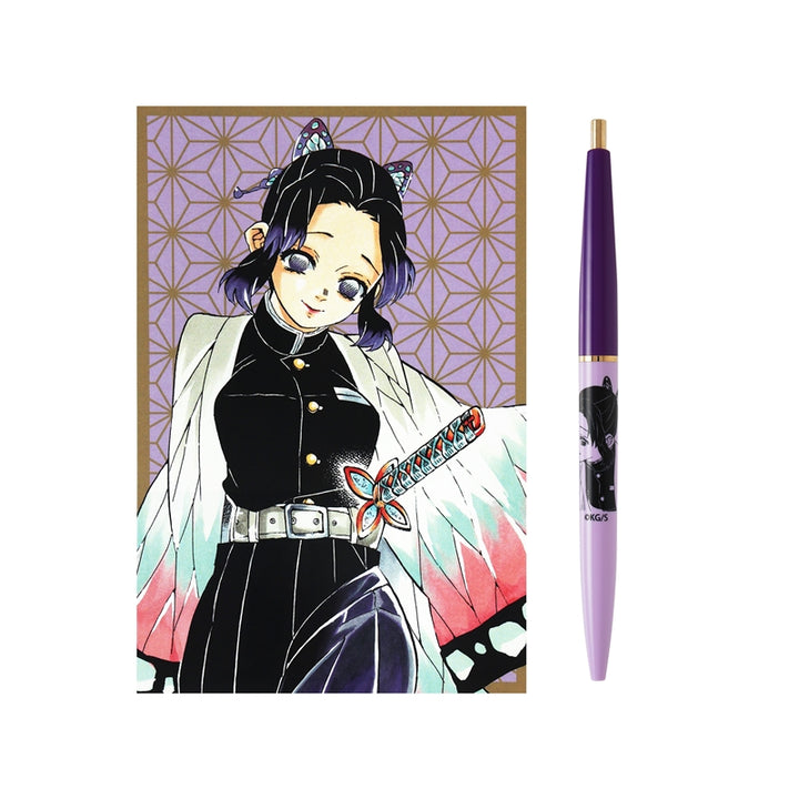 『鬼滅の刃』バイカラーボールペン（ポストカード付き）　胡蝶しのぶ