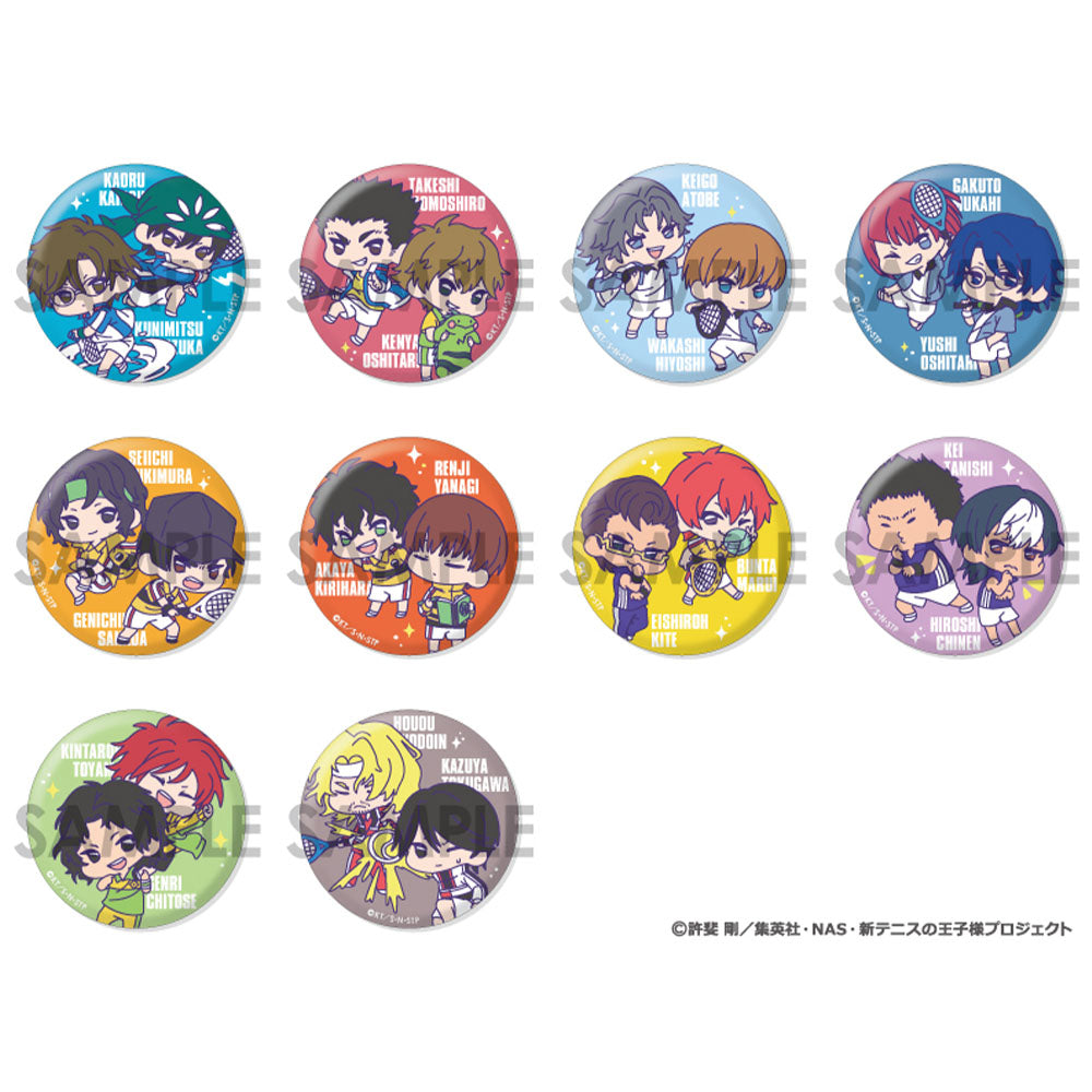 【JUMP SHOP限定】新テニスの王子様 わちゃっと！トレーディング缶バッジ 第3弾