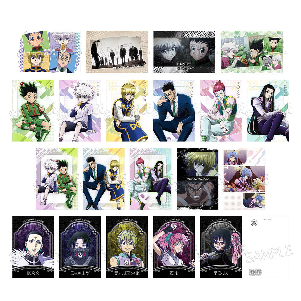 HUNTER×HUNTER　ポストカードセット（1パック2枚入り）