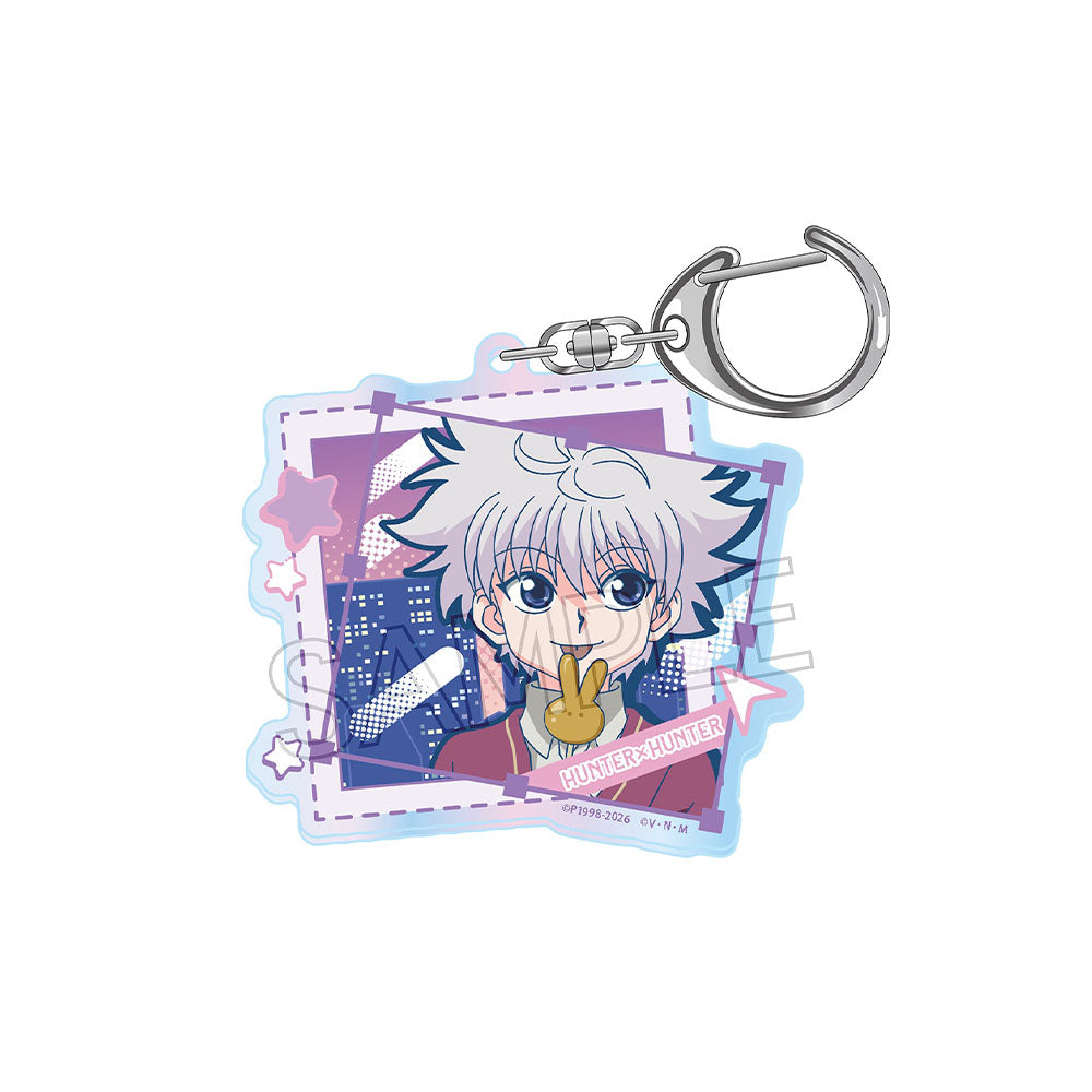 HUNTER×HUNTER　スタイルアップ　オーロラアクリルキーホルダー　キルア