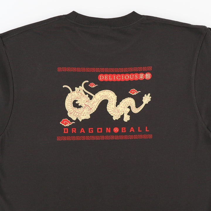 ドラゴンボール　DELICIOUS菜館　Tシャツ　ブラック　M