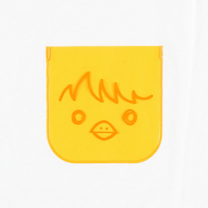ハイキュー!! キャンディカラークリアポケット付きTシャツ　ヒナガラス　M