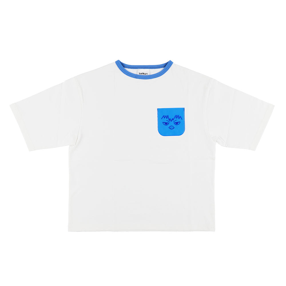 ハイキュー!! キャンディカラークリアポケット付きTシャツ　カゲガラス　L