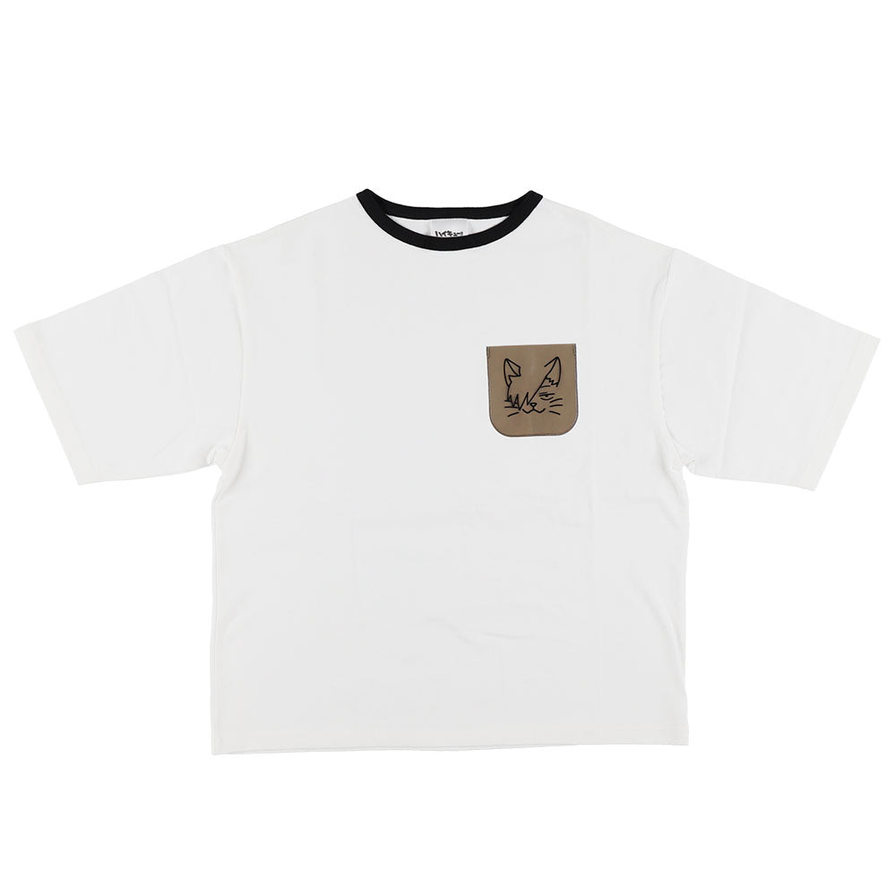 ハイキュー!! キャンディカラークリアポケット付きTシャツ クロオネコ