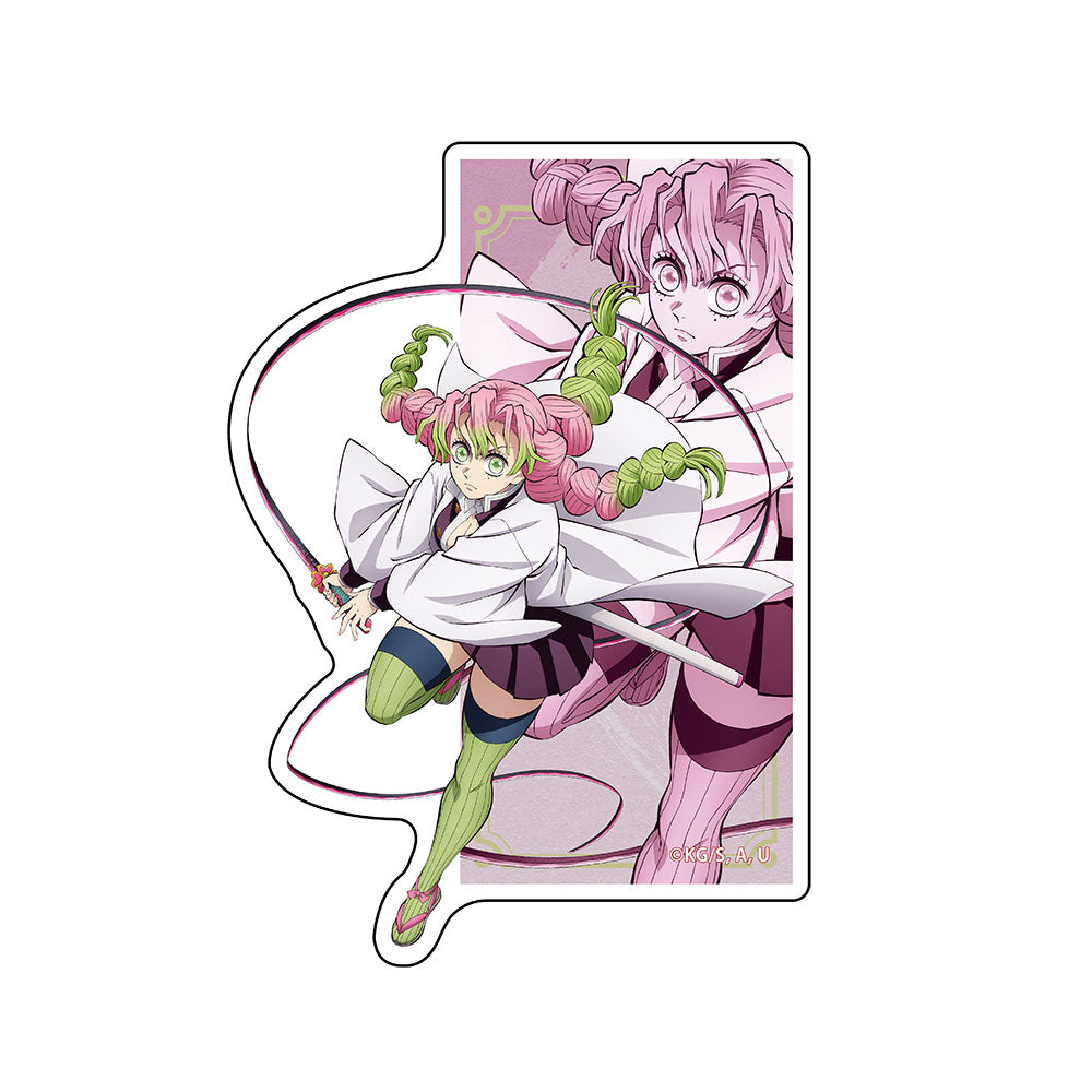 アニメ「鬼滅の刃」 ダイカットステッカー 甘露寺蜜璃