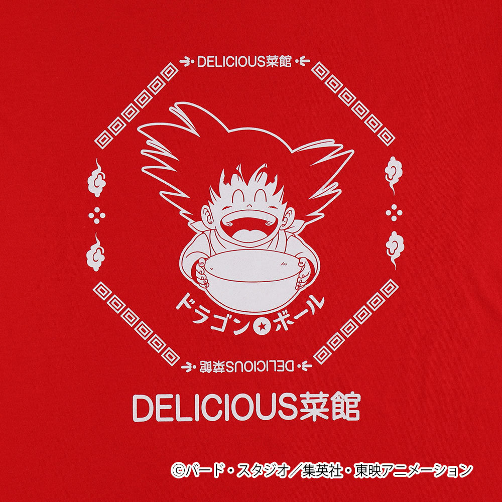 ドラゴンボール　DELICIOUS菜館　Tシャツ　悟空（おかわり）　 L