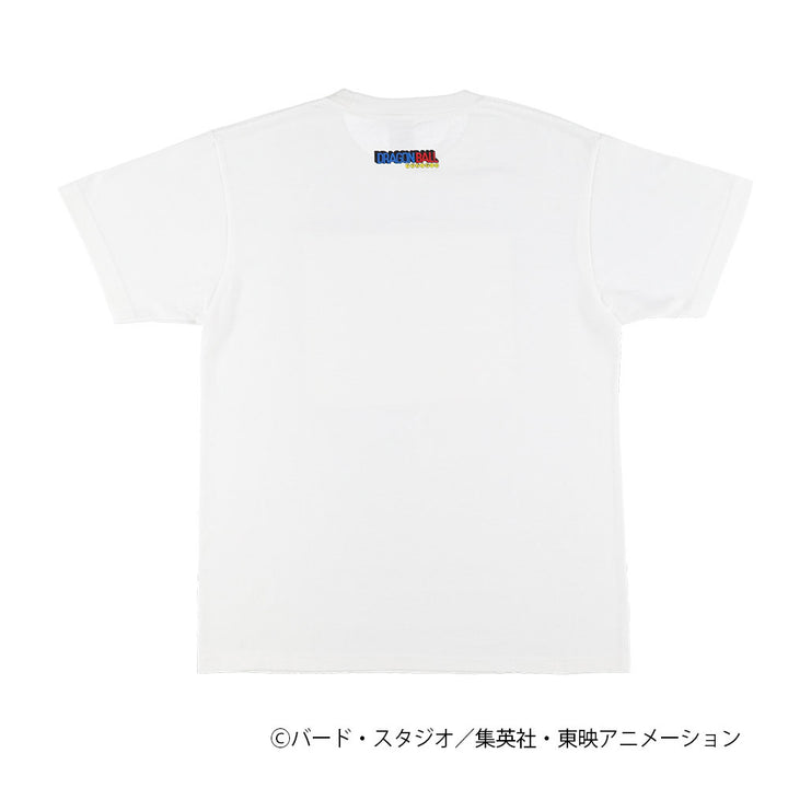 ドラゴンボール　場面写Tシャツ　悟空・ブルマ　ホワイト L