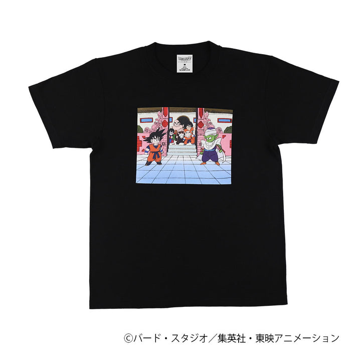 ドラゴンボールZ　場面写Tシャツ　悟空VSピッコロ　ブラック XL