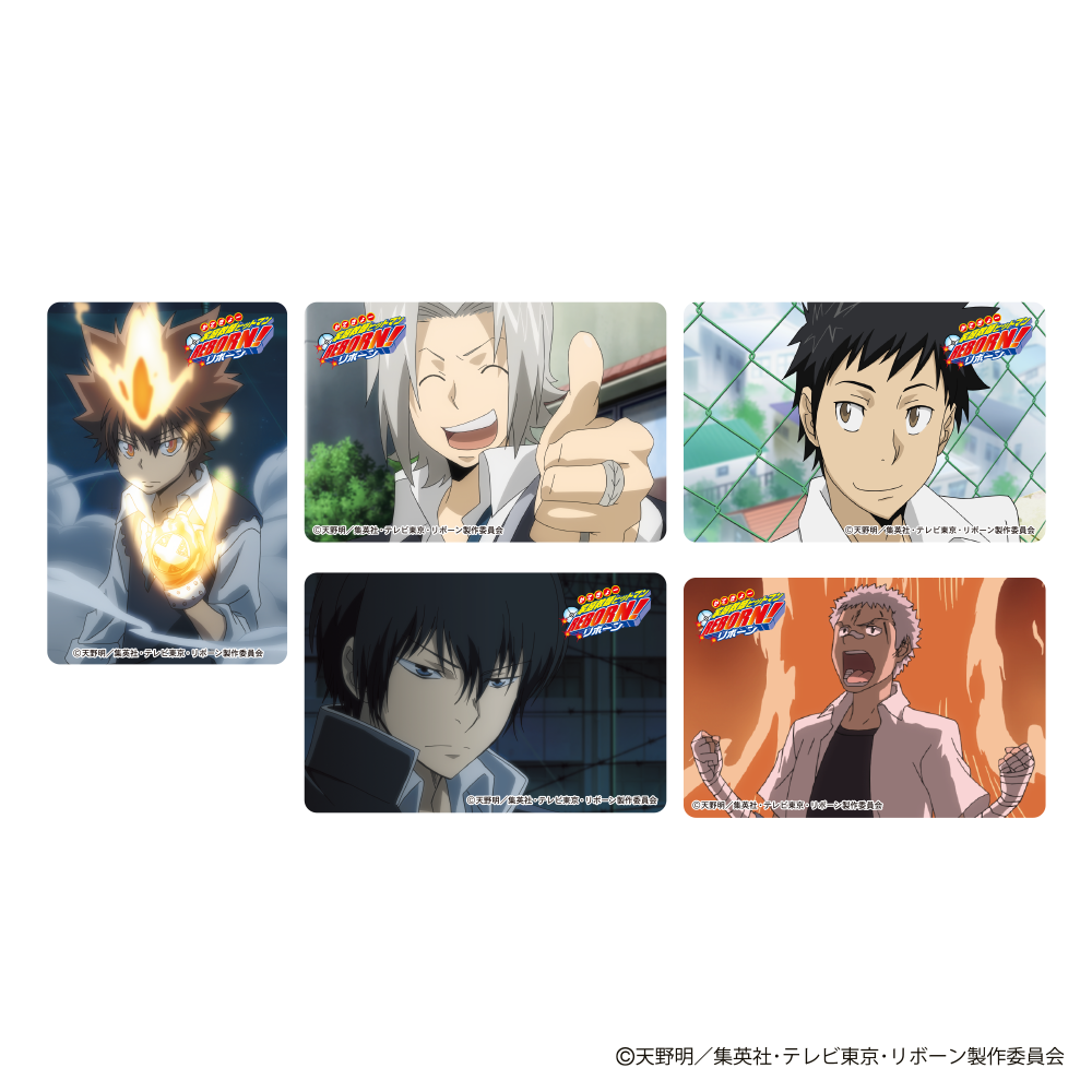 TVアニメ『家庭教師ヒットマンREBORN!』 ボンゴレフェスタ2026  【改訂版】並盛中学校生徒手帳風パスケース(キャラクターカード５枚入り)
