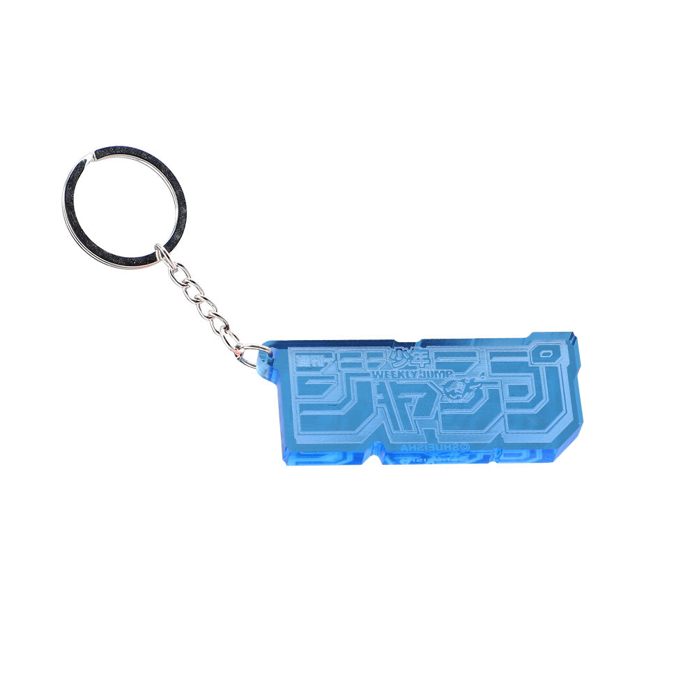 【RofJ】週刊少年ジャンプ ACRYLIC LOGO KEY RING BL