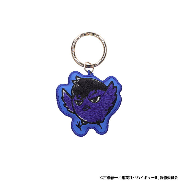 アニメ「ハイキュー!!」 アニマル刺繡キーホルダー（カゲガラス）