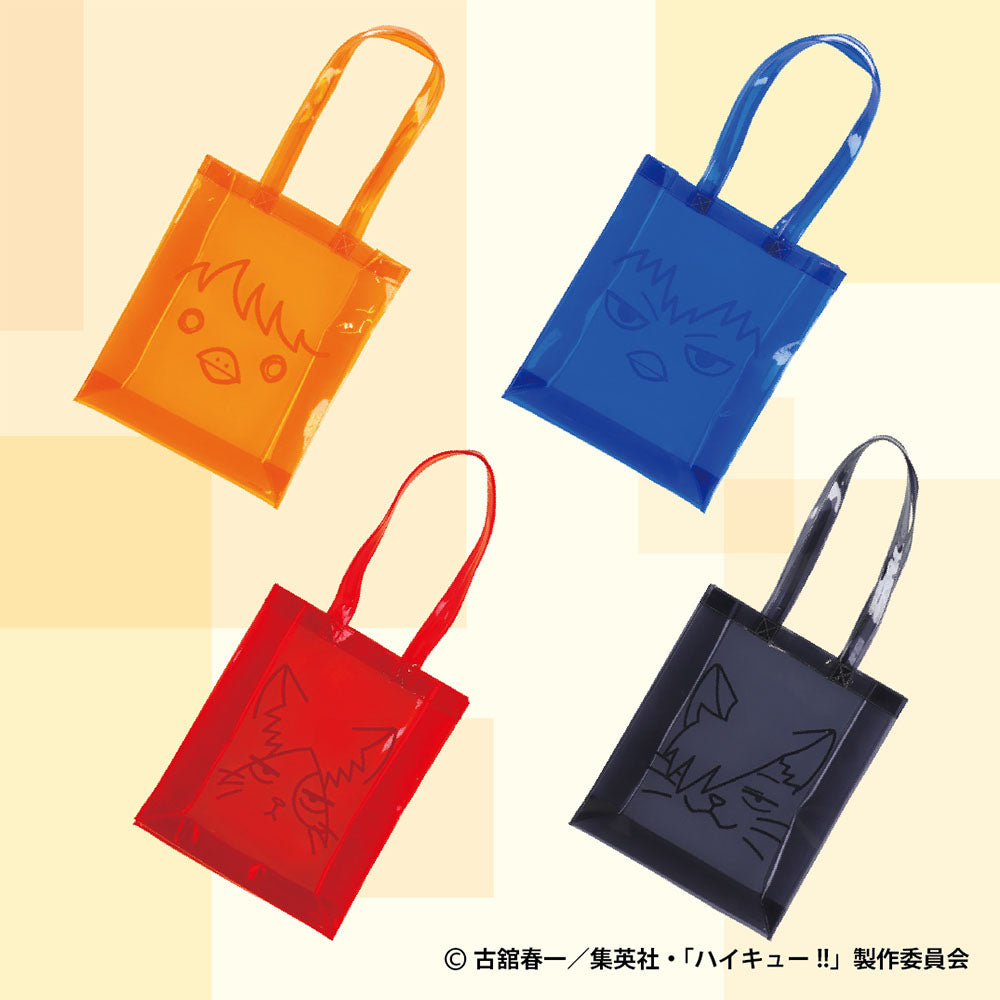 ハイキュー!! キャンディカラークリアバッグ　カゲガラス