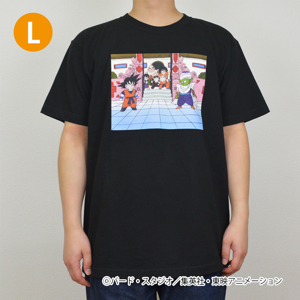 ドラゴンボールZ 場面写Tシャツ 悟空VSピッコロ ブラック L – JUMP SHOP